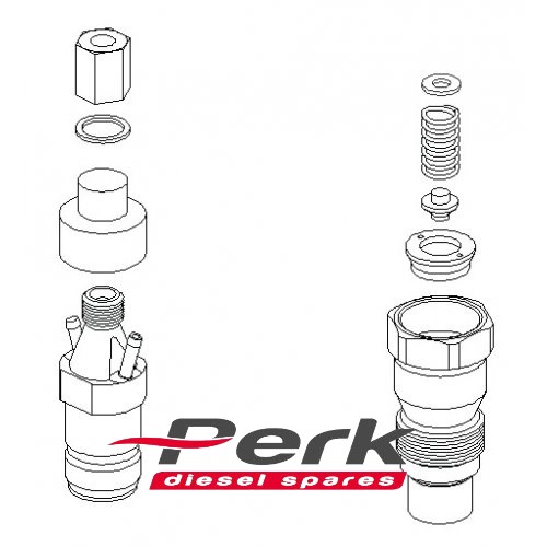 Complete Injector Body P2-01002 0430211048